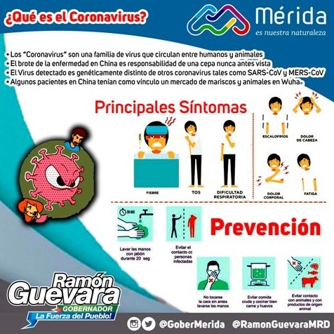 Diario Frontera, Frontera Digital,  GOBIERNO DE MÉRIDA, Salud, ,Corposalud despliega plan preventivo 
ante propagación del Coronavirus