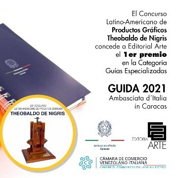 Diario Frontera, Frontera Digital,  Ambasciata d´Italia Caracas, Entretenimiento, ,La Guía 2021 Ambasciata d´Italia Caracas ganó premio a la excelencia
en el Concurso Latinoamericano de Productos Gráficos