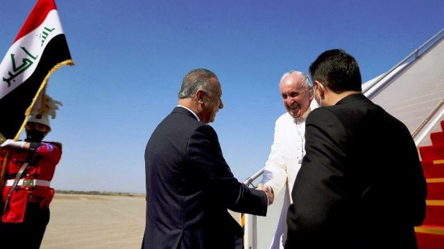 Diario Frontera, Frontera Digital,  FRANCISCO EN IRAK, Internacionales, ,El Papa llega a Irak en la primera visita de un pontífice al país