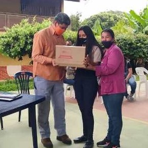 Diario Frontera, Frontera Digital,  ESTUDIANTES DE ZEA, ALCALDÍA DE ZEA, Mocoties, ,Estudiantes zedeños recibieron su Tablet de manos de su Alcalde