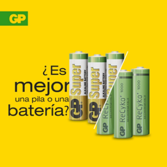 Diario Frontera, Frontera Digital,  GP, GP Batteries, Tecnología, ,BATERÍAS Y PILAS DE GP BATTERIES:
Energías muy distintas pero ambas de máxima calidad