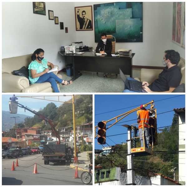 Diario Frontera, Frontera Digital,  ALCALD+IA DE MÉRIDA, Regionales, ,Alcalde Jesús Araque gestiona alianzas para la recuperación de semáforos
