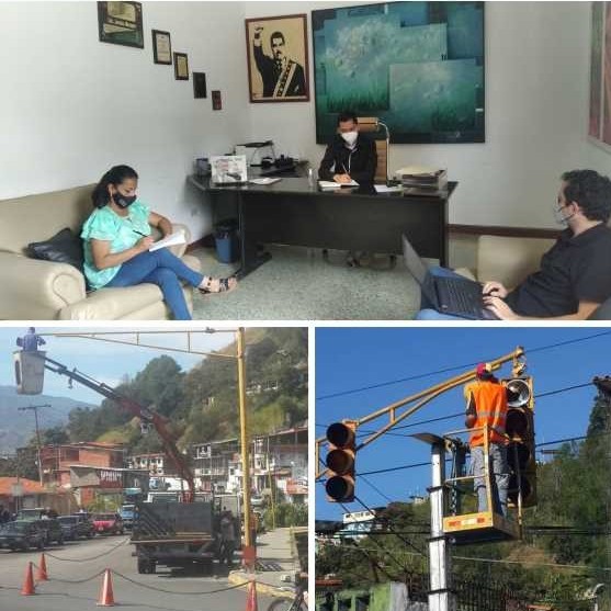 Diario Frontera, Frontera Digital,  ALCALD+IA DE MÉRIDA, Regionales, ,Alcalde Jesús Araque gestiona alianzas para la recuperación de semáforos