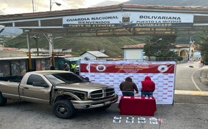Diario Frontera, Frontera Digital,  GNB, Sucesos, ,GNB incautó casi 9 kilos de cocaína en la Mitisus