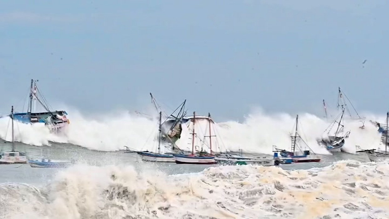 Diario Frontera, Frontera Digital,  Internacionales, ,Fuerte oleaje destruye en Perú embarcaciones, muelles y viviendas