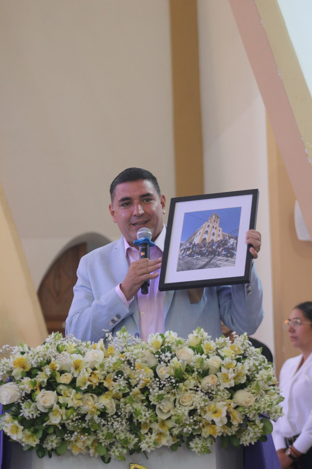 Diario Frontera, Frontera Digital,  Regionales, ,Gobernador Jehyson Guzmán entregó primera fase de la iglesia La Tercera