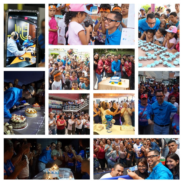 Diario Frontera, Frontera Digital,  Regionales, ,Alcalde Jesús Araque en un compartir con trabajadores municipales festejó su cumpleaños