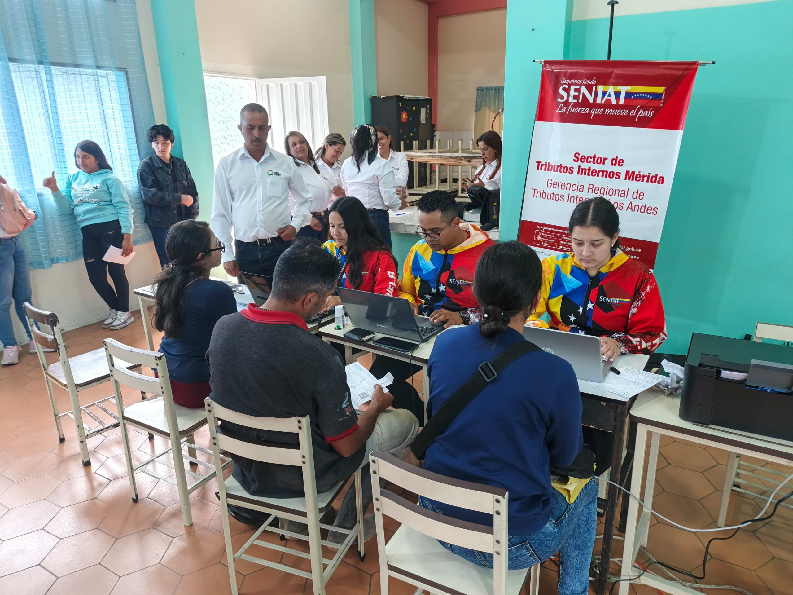 Diario Frontera, Frontera Digital,  Regionales, Páramo, ,La actividad fue recibida con entusiasmo por los habitantes de Timotes. Foto: Prensa Seniat,SENIAT realizó exitoso Operativo de RIF 
y Orientación Tributaria en Timotes