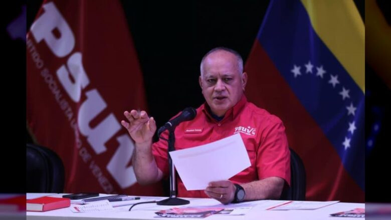 Diario Frontera, Frontera Digital,  Politica, ,Cabello pide a militancia del Psuv organización y «calma» frente a «amenazas externas»