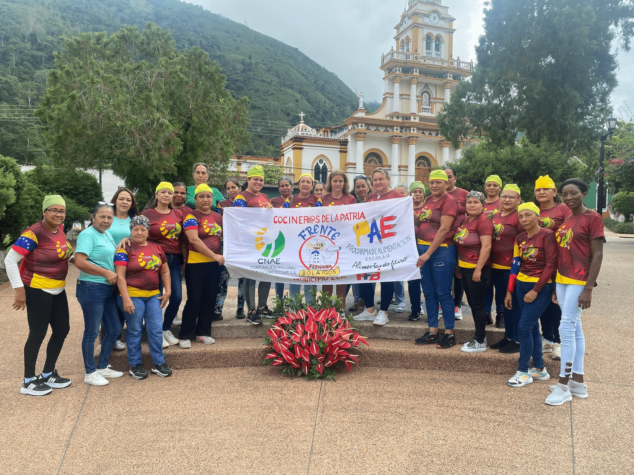 Diario Frontera, Frontera Digital,  Mocoties, ,Madres Cocineras de Zea celebraron el 11º aniversario de la CNAE con acto cívico