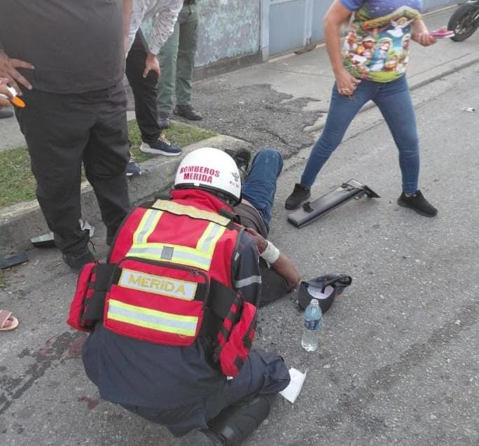 Diario Frontera, Frontera Digital,  Sucesos, ,Motorizado lesionado en colisión con una grúa en El Vigía