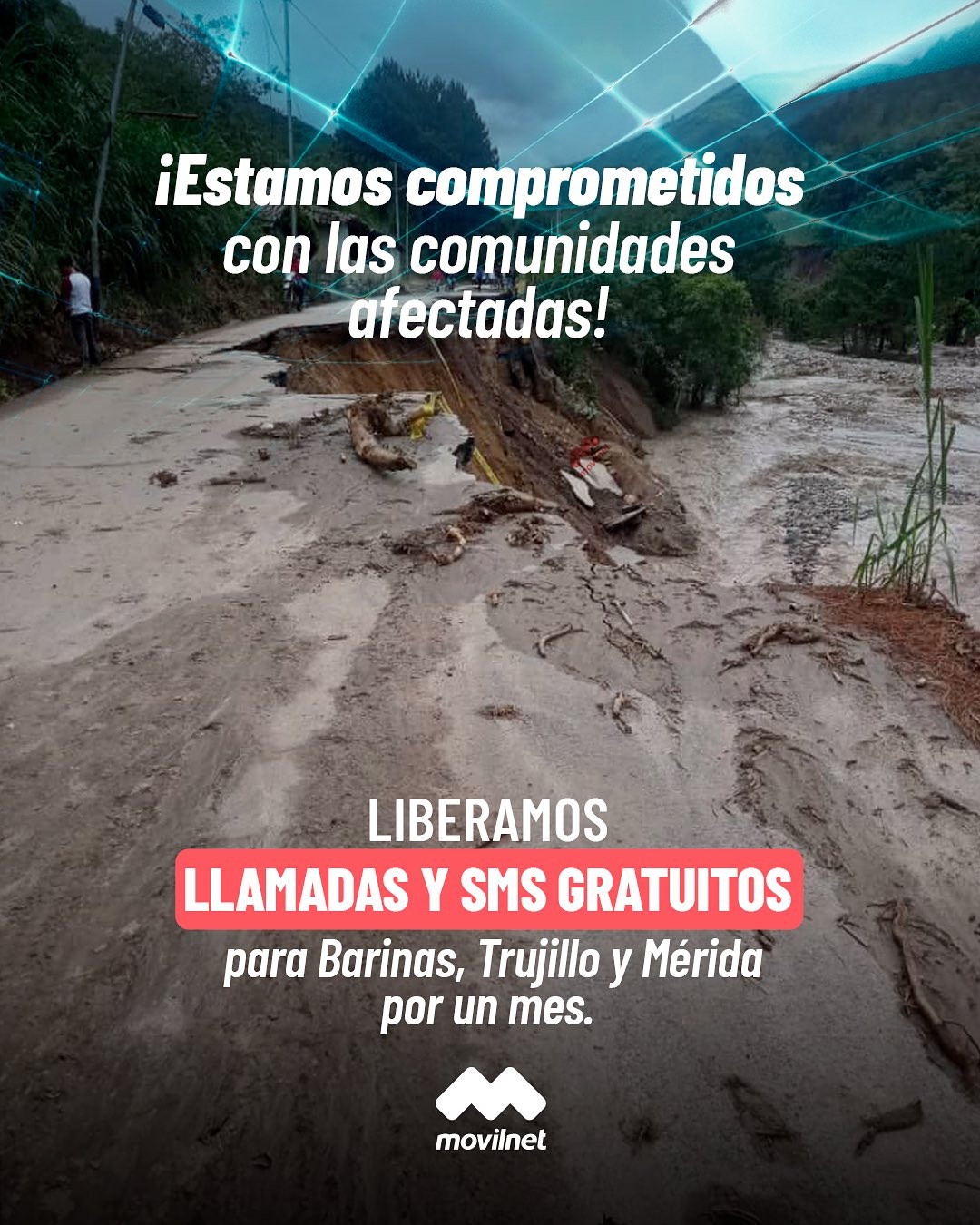 Diario Frontera, Frontera Digital,  Tecnología, ,Movilnet libera por un mes llamadas y SMS en estados Mérida, Trujillo y Barinas