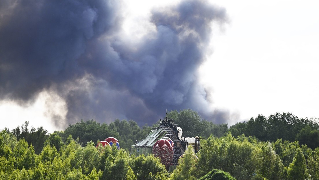 Diario Frontera, Frontera Digital,  Farándula, ,Aunque la causa del incendio aún continua en investigación, algunas fuentes apuntan a un posible accidente durante la prueba de los cañones de fuegos artificiales,El escenario principal de Tomorrowland se incendia a dos días del inicio del festival
