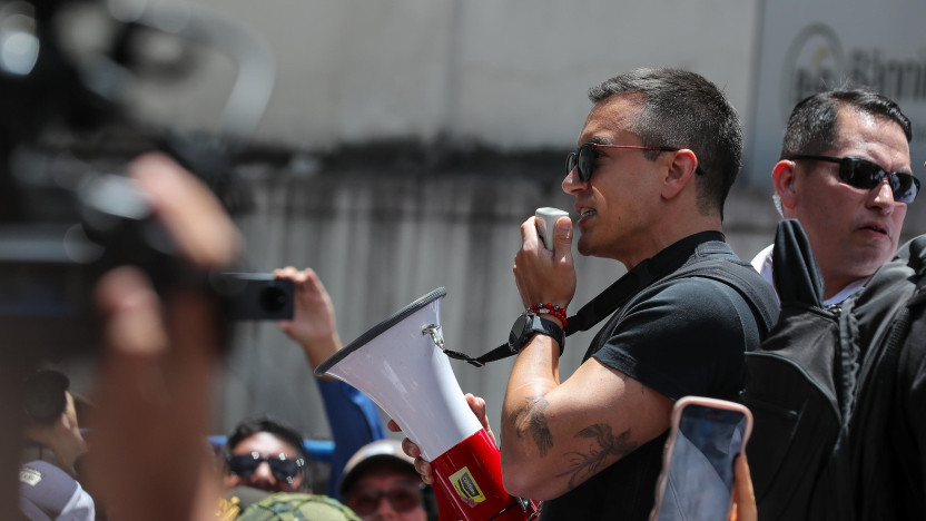 Diario Frontera, Frontera Digital,  Internacionales, ,Más de 50 mil personas apoyaron al presidente ecuatoriano Daniel Noboa en marcha hasta Corte Constitucional