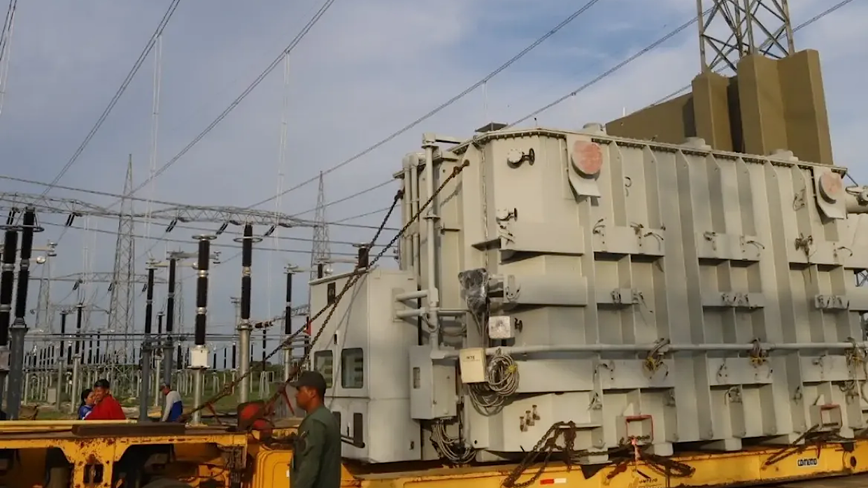 http://fronteradigital.com.ve/Llegó a Portuguesa el autotransformador de 300 MVA para fortalecer el sistema eléctrico del suroccidente