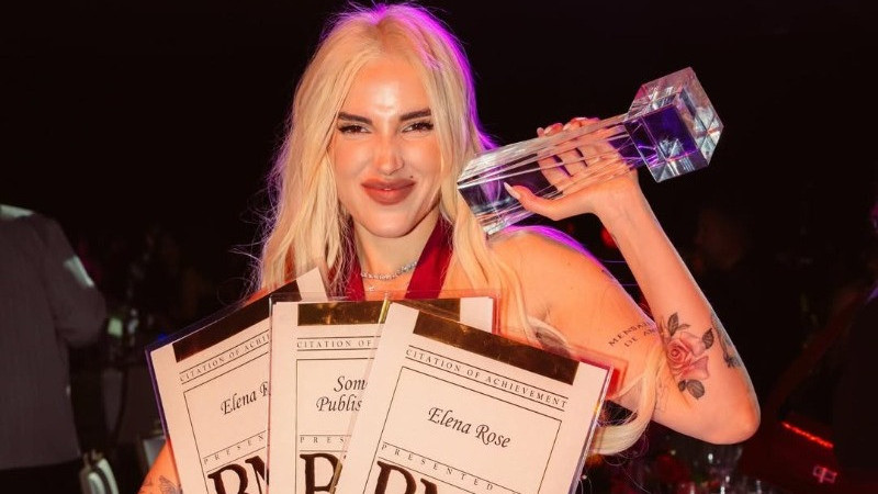http://fronteradigital.com.ve/Elena Rose hace historia como primera mujer latina en ganar el BMI Impact Award