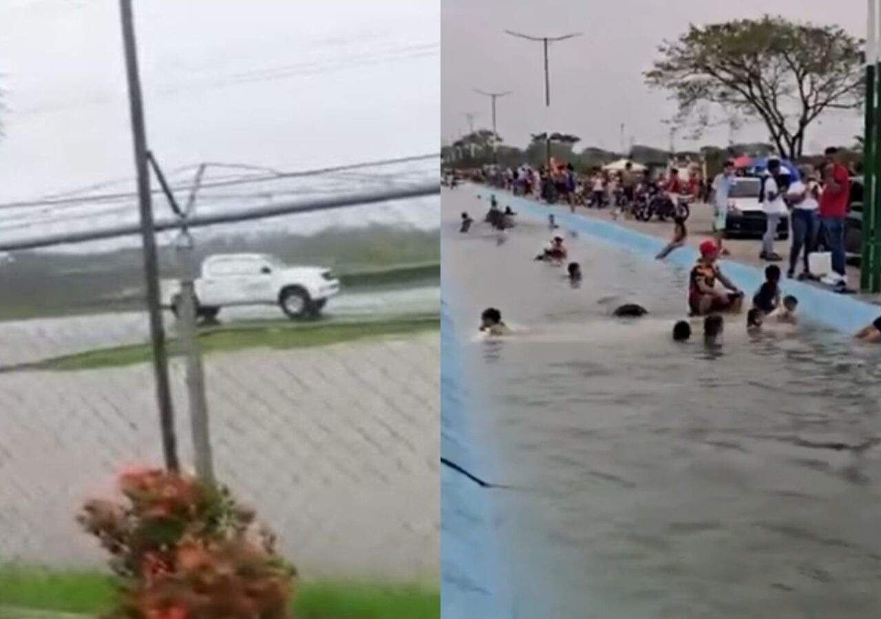 Diario Frontera, Frontera Digital,  Nacionales, ,Canal convertido en “piscina” se desbordó y generó emergencia en Guanare