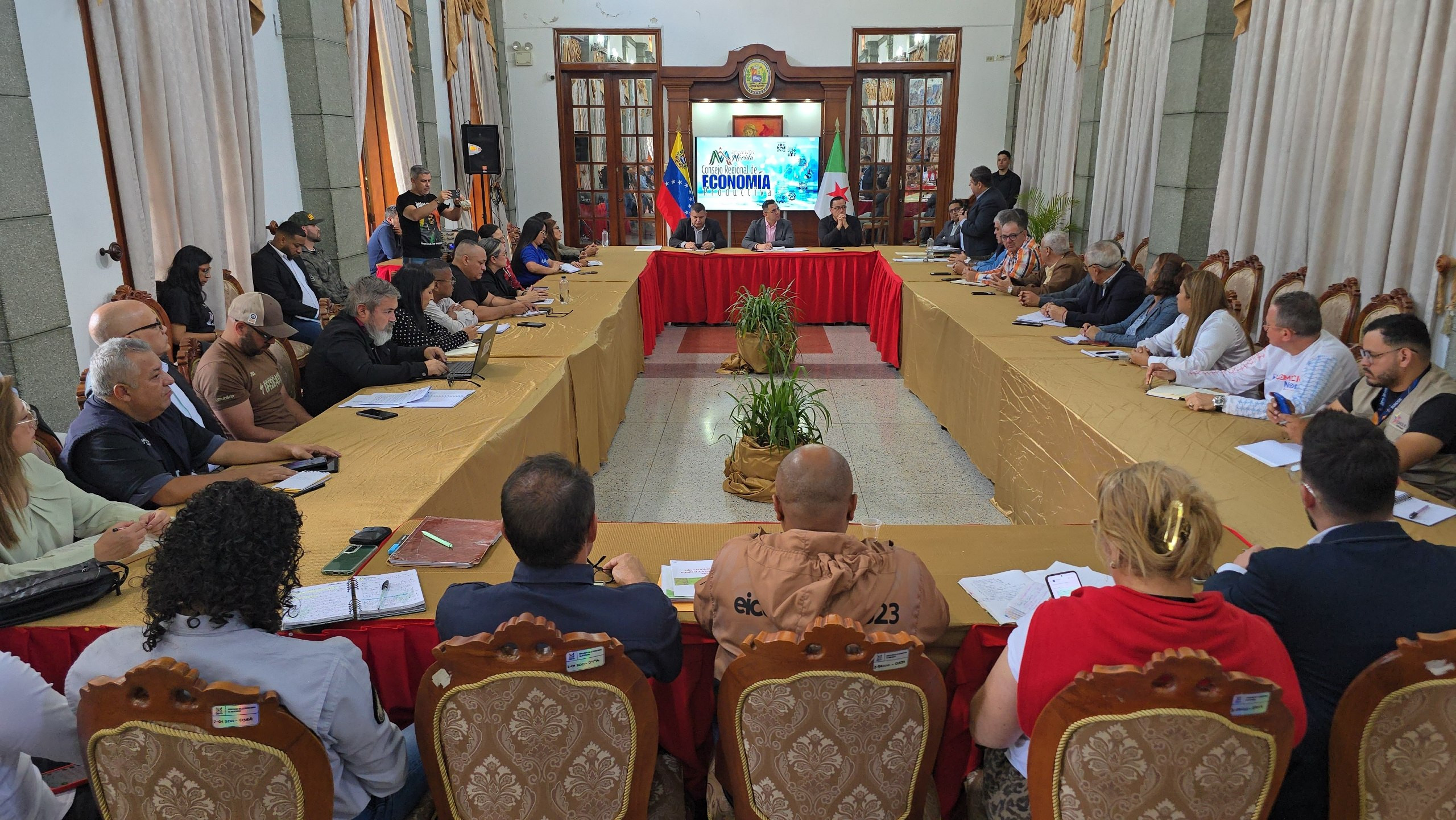 Diario Frontera, Frontera Digital,  Regionales, ,La Gobernación del Estado Bolivariano de Mérida, mediante la Secretaría para la Transformación Económica, instaló el Consejo Regional de Economía Productiva,Gobierno regional y empresarios instalaron Consejo de Economía Productiva