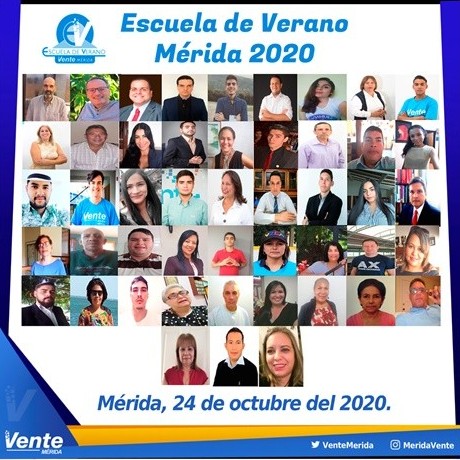 Diario Frontera, Frontera Digital,  VENTE MÉRIDA, Politica, ,Vente Venezuela en Mérida llevó a cabo la 
Escuela de Verano Mérida 2020 de forma virtual.