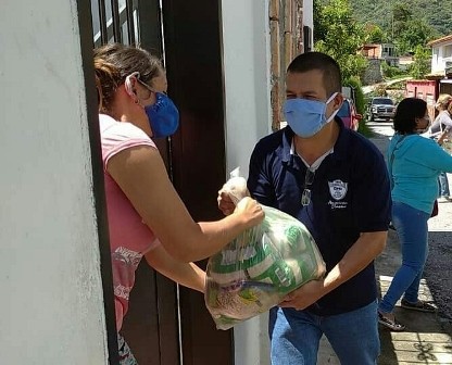 Diario Frontera, Frontera Digital,  MUNICIPIO SANTOS MARQUINA, Páramo, ,EMA distribuyó alimentos a cuatro CLAP de Tabay