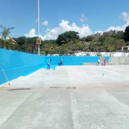 Diario Frontera, Frontera Digital,  piscina olímpica de la urbanización “Don Luis”, Deportes, ,Continúa recuperación de la 
piscina olímpica de la urbanización “Don Luis”