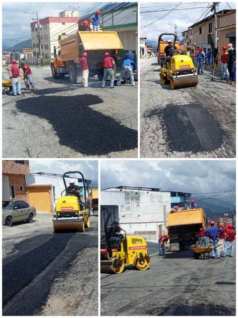 Diario Frontera, Frontera Digital,  ALCALDÍA DE TOVAR, Mocoties, ,Con 30 toneladas de asfalto Alcalde Puliti arrancó recuperación de vías en Tovar