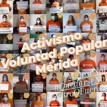 Diario Frontera, Frontera Digital,  VOLUNTAD POPULAR, Politica, ,Joan Gómez- VP Mérida: “Migrar no es un delito 
y quedarse no es ingenuidad”