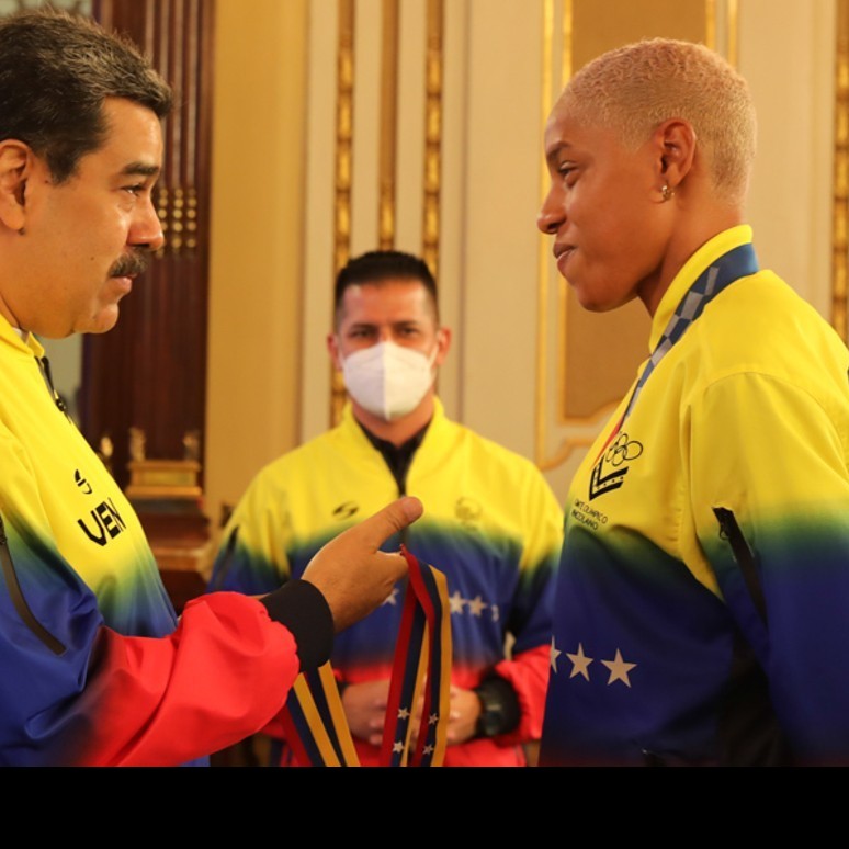 Diario Frontera, Frontera Digital,  NICOLÁS MADURO, YULIMAR ROJAS, Nacionales, ,Presidente Maduro tras recibir a Yulimar Rojas: 
Venezuela está en un buen momento deportivo