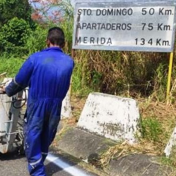 Diario Frontera, Frontera Digital,  CARRETERA TRASANDINA, Páramo, ,Gobernador Jehyson Guzmán inició trabajos 
de demarcación vial en carretera Trasandina