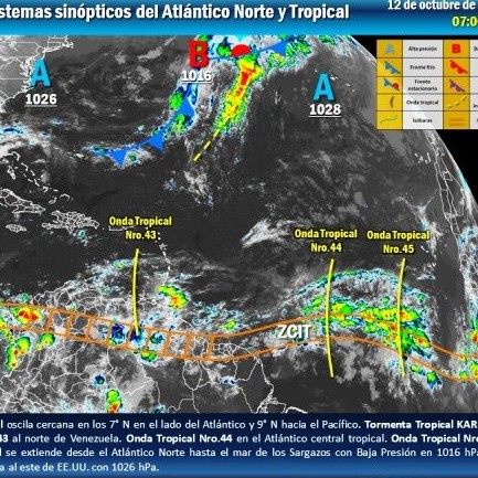 Diario Frontera, Frontera Digital,  onda tropical, inameh, Nacionales, ,Inameh pronostica que tres nuevas 
ondas tropicales llegarán a Venezuela