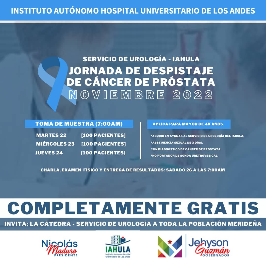 Diario Frontera, Frontera Digital,  SALUD, PRÓSTATA, Salud, ,Iahula promueve jornada de despistaje de cáncer de próstata