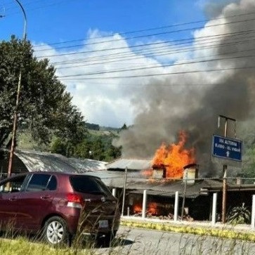 Diario Frontera, Frontera Digital,  incendio de estructura, MONTAÑA GRILL, Sucesos, ,Se quemó cocina de conocido restaurante en #Mérida