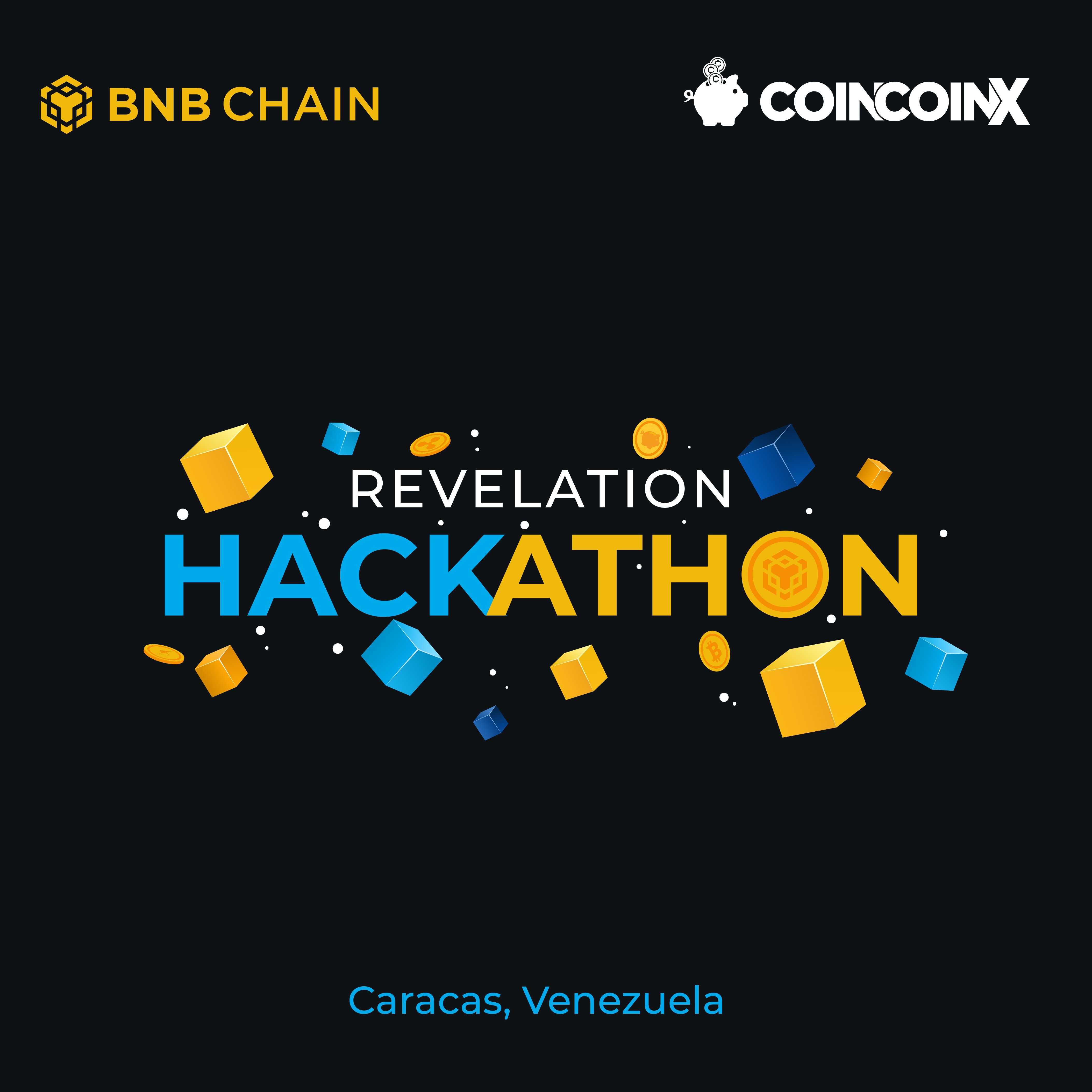 Diario Frontera, Frontera Digital,  BNB Chain, Revelation Hackathon, CoinCoinX, Tecnología, ,BNB Chain te invita a participar en el evento “Revelation Hackathon” que se llevará a cabo junto a CoinCoinX por primera vez en Venezuela este 25 de abril en el Hotel Tamanaco