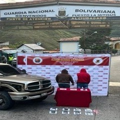 Frontera Digital,  GNB, Sucesos,  GNB incautó casi 9 kilos de cocaína en la Mitisus
