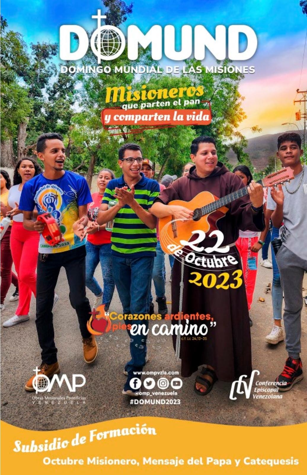 Diario Frontera, Frontera Digital,  Padre Edduar Molina E., Opinión, ,“DOMUND 2023: Corazones ardiente, pies en camino” por Padre Edduar Molina E.