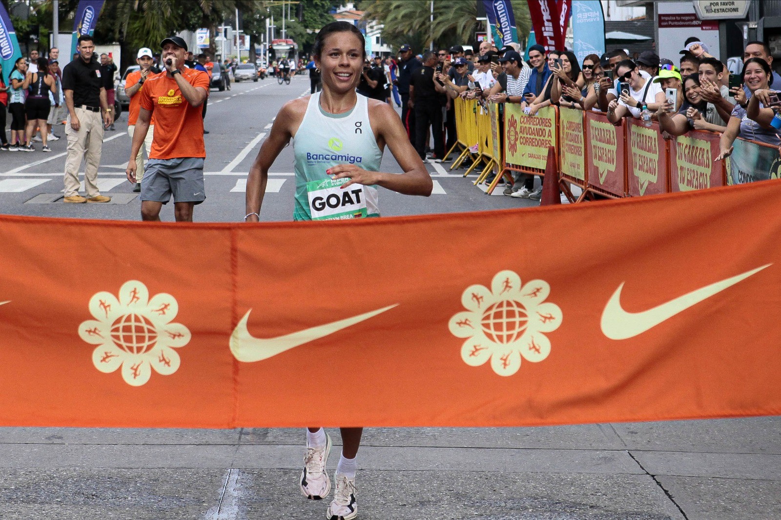Diario Frontera, Frontera Digital,  Joselyn Brea, 10K de Nike, BANCAMIGA, Deportes, ,Joselyn Brea y Bancamiga brillan en los 10K de Nike