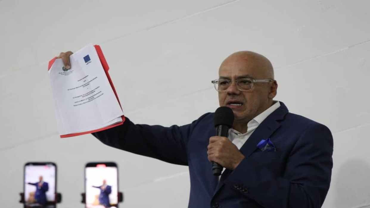 Diario Frontera, Frontera Digital,  Jorge Rodríguez, Unión Europea, Politica, ,Presidente del Parlamento: "La Unión Europea no vendrá 
de observadora a Venezuela mientras hayan sanciones"