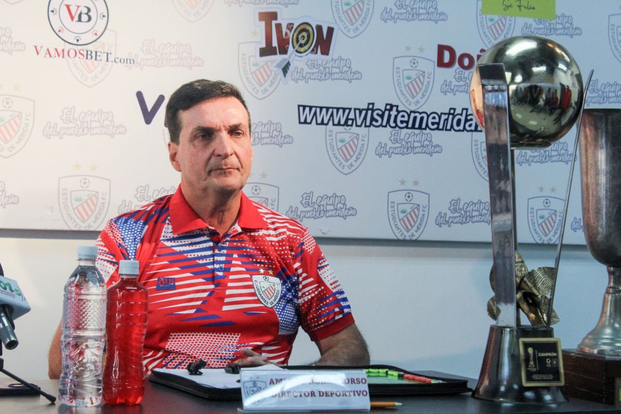  Estudiantes de Mérida FC, Amleto Bonaccorso, Director Deportivo, temporada 2024, Deportes, 