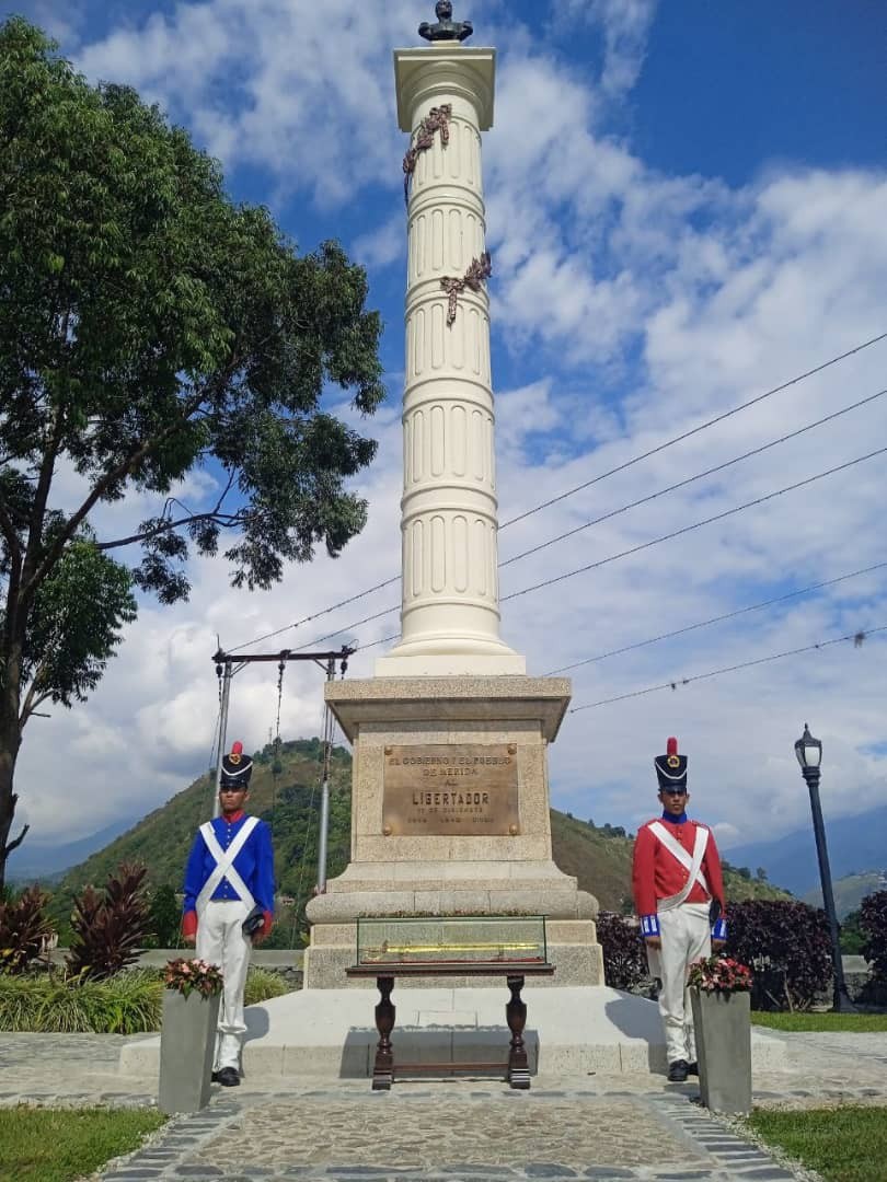  Jehyson Guzmán, Simón Bolívar, monumento La Columna, plaza Las 6 Repúblicas, bulevar Paso de Bolívar, municipio Libertador, Mérida, Misión Venezuela Bella, Andrés Rodrigo, Regionales, 
