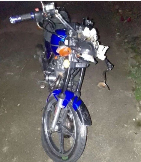 Diario Frontera, Frontera Digital,  Sucesos, ,Ciudadano resultó lesionado
tras volcar su moto en Zea