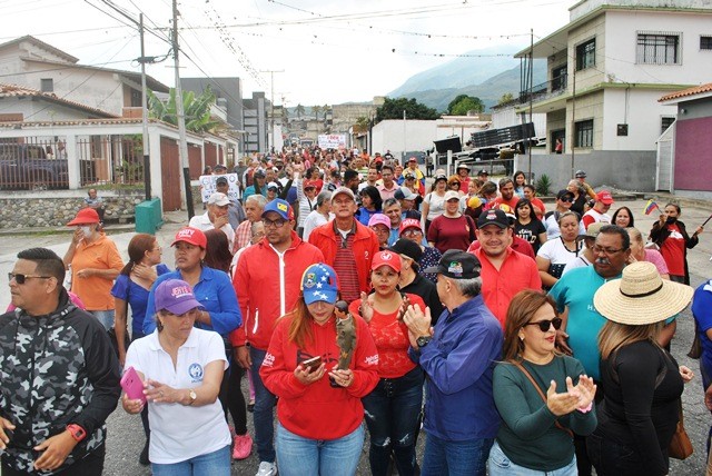 Diario Frontera, Frontera Digital,  MARCHA 4F, Mocoties, ,En Tovar marcharon pidiendo 
cese de sanciones para recibir salarios justos