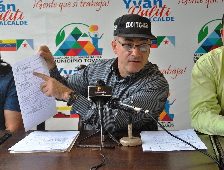 Diario Frontera, Frontera Digital,  Alcalde Yvan Puliti, Mocoties, ,Alcalde Yvan Puliti desmiente falsas matrices 
donde pretenden vincular hechos de Pdvsa con planta de asfalto en Tovar