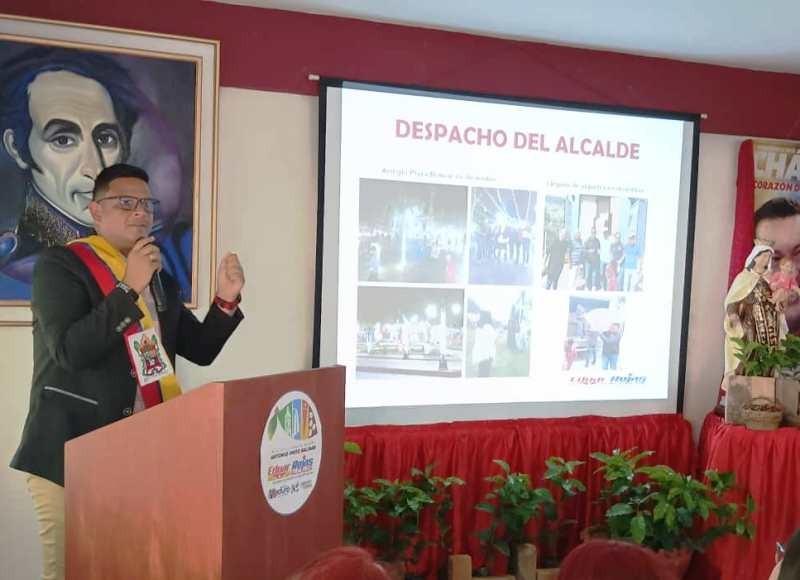 Diario Frontera, Frontera Digital,  MUNICIPIO ANTONIO PINTO SALINAS, MEMORIA Y CUENTA, MÉRIDA, Eduar Rojas Araque, Mocoties, ,Alcalde Bolivariano del municipio Antonio Pinto Salinas 
presentó Memoria y Cuenta ante el Pueblo