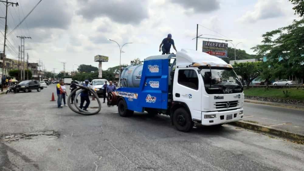  colector aguas servidas, nueva bolivia, mérida, aguas de merida, El Vigía Panamericana, 