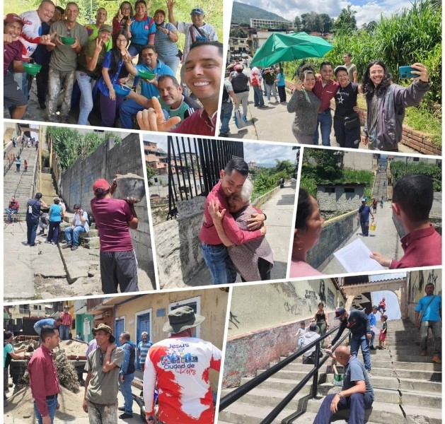 Diario Frontera, Frontera Digital,  escalera de Pueblo Nuevo, ALCALDE JESÚS ARAQUE, Regionales, ,Alcalde Jesús Araque inició trabajos en escalera de Pueblo Nuevo