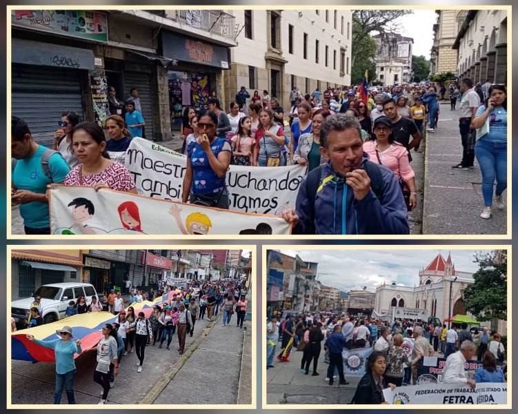 Diario Frontera, Frontera Digital,  GREMIOS MARCXHARON, ADULTO MAYOR, MÉRIDA, GRAMIOS MARCHaron, Regionales, ,Gremios marcharon en apoyo al adulto mayor