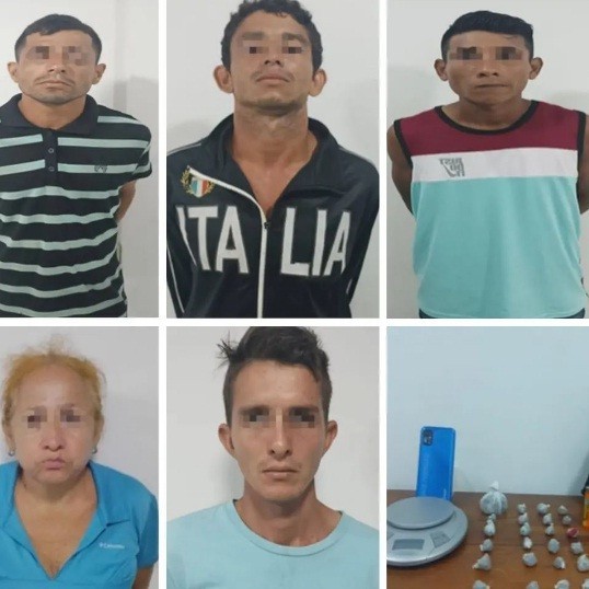 Diario Frontera, Frontera Digital,  DETENIDOS, EL VIGIA, Sucesos, ,Cicpc capturó a cinco personas con 24 envoltorios
de marihuana y con enseres en El Vigía