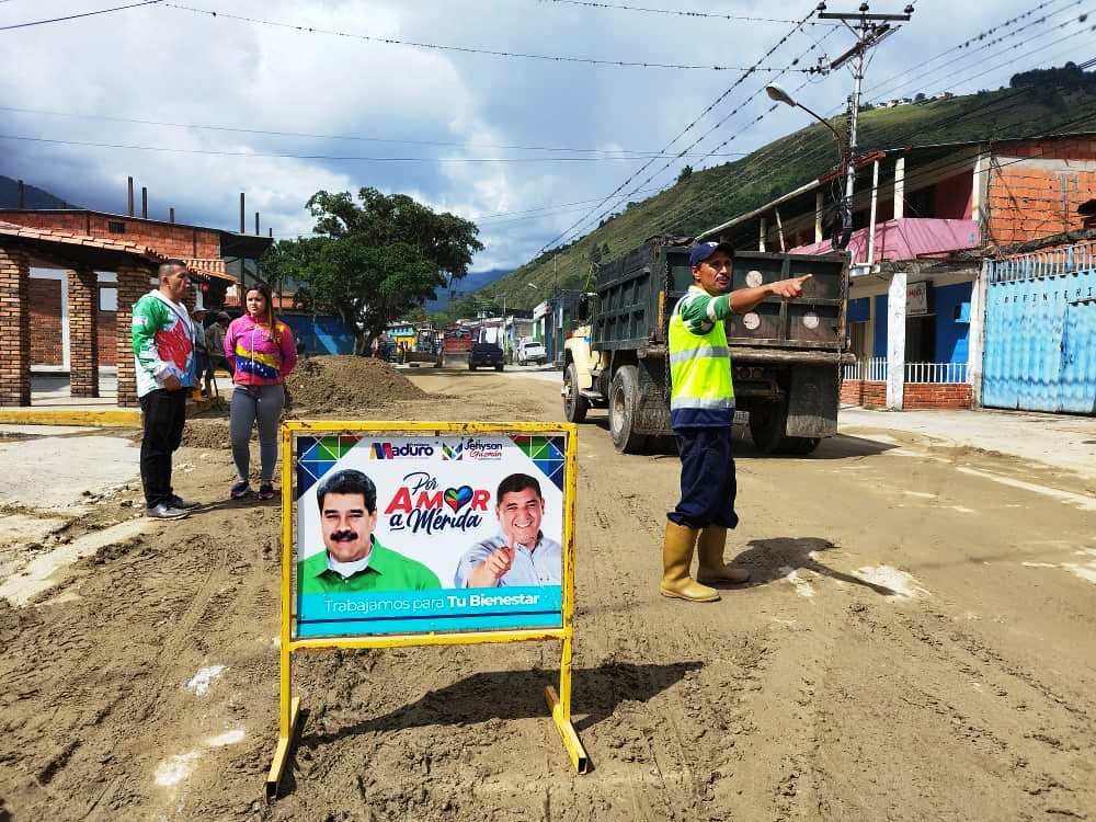 Diario Frontera, Frontera Digital,  AFECTACIONES SANTOS MARQUINA, MÉRIDA, FUERZA DE ATREAS 2023, GOBIERNO DE JEHYSON GUZMÁN, Páramo, ,Gobierno Bolivariano atiende afectaciones 
por lluvias en Santos Marquina