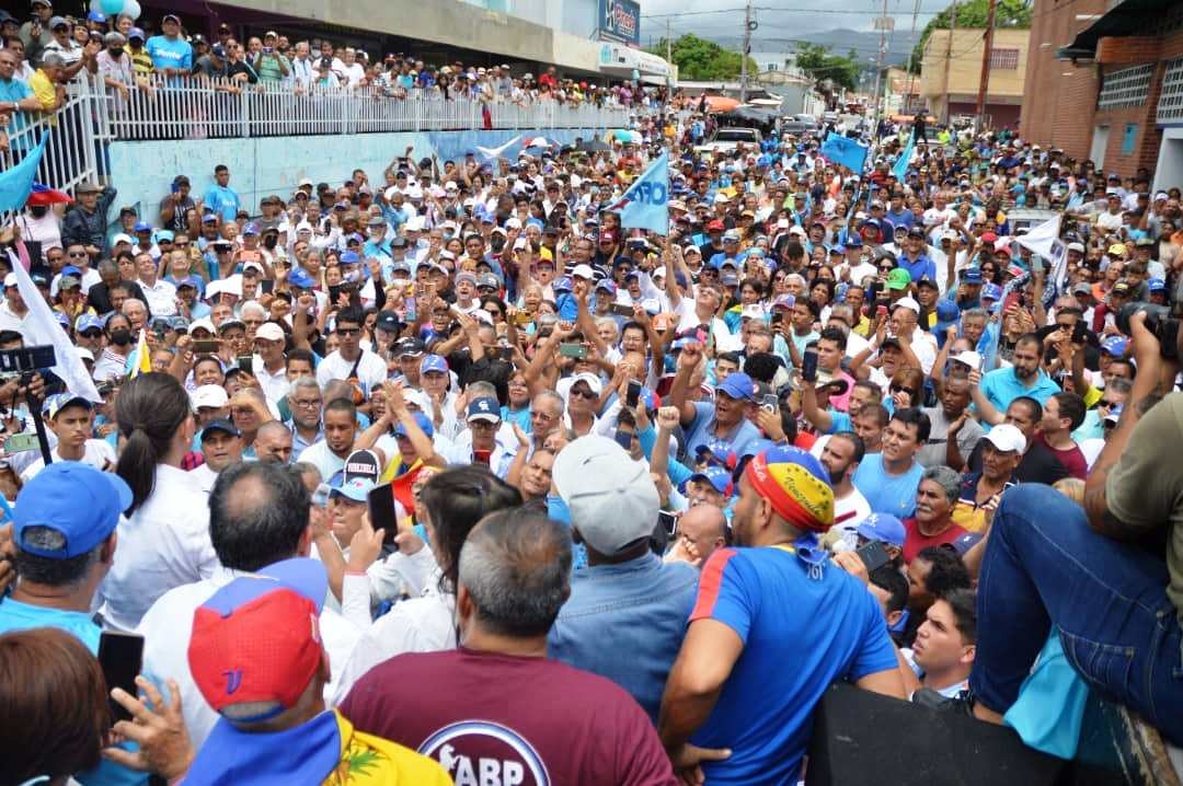 Diario Frontera, Frontera Digital,  MARÍA CORINA MACHADO, CABUDARE ESTADO LARA, Politica, ,María Corina desde Lara: Para derrotar a la tiranía y cobrar, 
el líder lo escogerá la gente