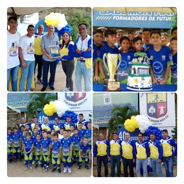 Diario Frontera, Frontera Digital,  Escuela de Futbol Salomón Hayek, TOVAR, Mocoties, ,*Escuela de Futbol Salomón Hayek cumplió 40 años en Tovar*